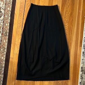 DKNY Wool Seamed Skirt